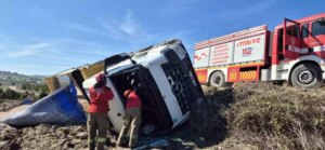 balikesirde trafik kazasi bir kisi yaralandi UVCzu6tc.jpg